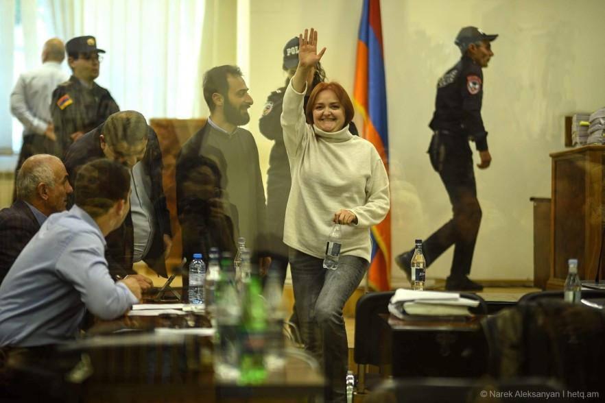 Լիդիա Մանթաշյանի կալանքը վերացվեց