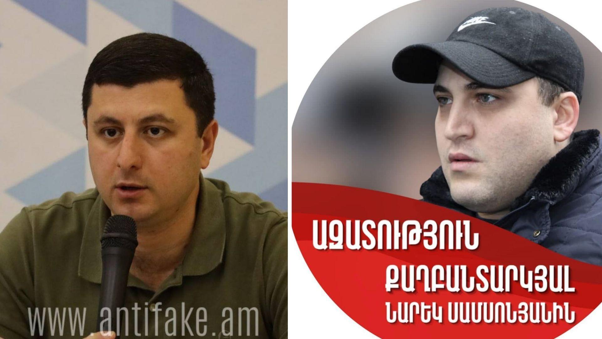 Արդեն 10-րդ օրը հացադուլի մեջ գտնվող Նարեկ Սամսոնյանի առողջական վիճակը կտրուկ սրվել է` նրան տեղափոխել են հիվանդանոց