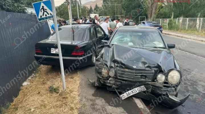 Կոտայք գյուղում բшխվել են «Mercedes C»-ն և «Mercedes E»-ն․ կա վիրшվոր