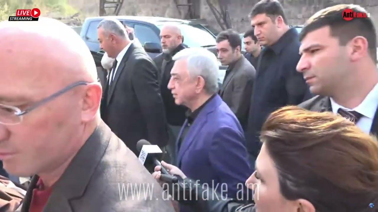 Ես ուղղակի չեմ տեսնում խաղաղություն. Սերժ Սարգսյան
